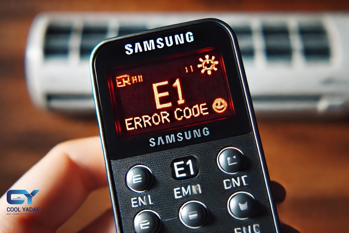 کد خطای کولر گازی چیست